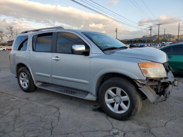 5N1AA0ND7AN623533 - 2010 NISSAN ARMADA SE SILVER photo 4