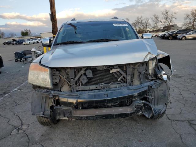 5N1AA0ND7AN623533 - 2010 NISSAN ARMADA SE SILVER photo 5