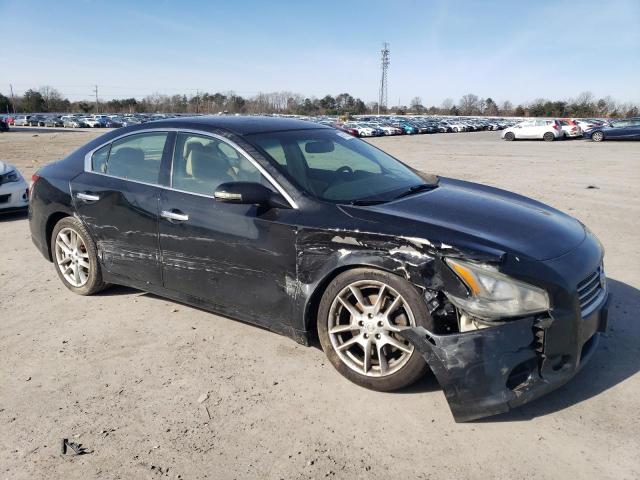 1N4AA5APXBC857878 - 2011 NISSAN MAXIMA S BLACK photo 4