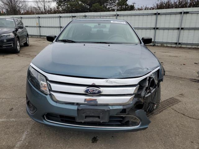 3FAHP0HA2CR401393 - 2012 FORD FUSION SE BLUE photo 5