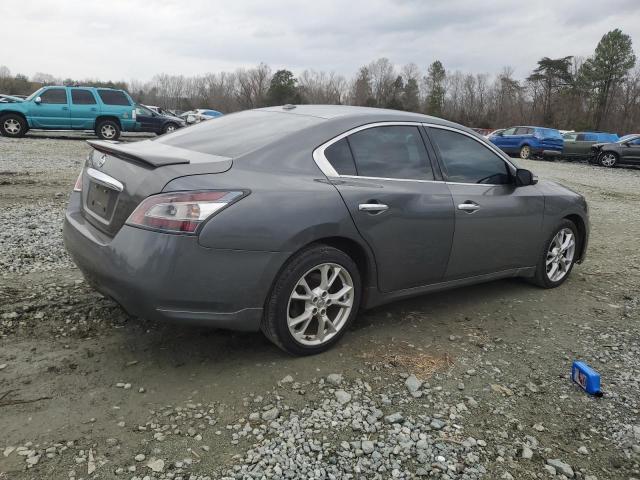 1N4AA5AP6EC459197 - 2014 NISSAN MAXIMA S GRAY photo 3