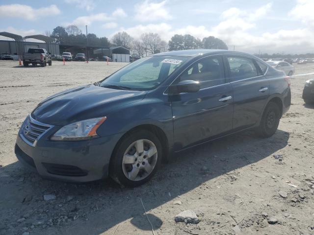 3N1AB7AP9DL751127 - 2013 NISSAN SENTRA S BLUE photo 1