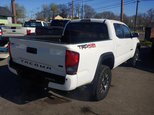 3TMCZ5AN6KM236100 - 2019 TOYOTA TACOMA DOUBLE CAB 白色 照片 4
