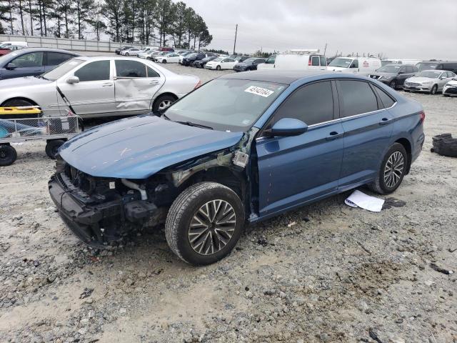 3VWCB7BU0KM227623 - 2019 VOLKSWAGEN JETTA S BLUE photo 1