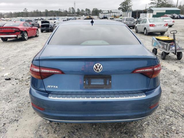 3VWCB7BU0KM227623 - 2019 VOLKSWAGEN JETTA S BLUE photo 6