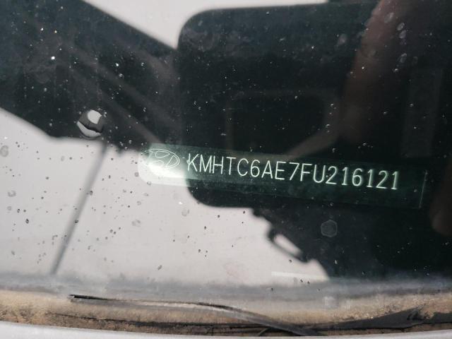 KMHTC6AE7FU216121 - 2015 HYUNDAI VELOSTER TURBO BLACK photo 13