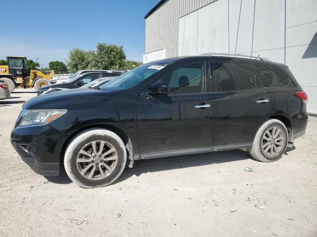 5N1AR2MN6EC649329 - 2014 NISSAN PATHFINDER S BLACK photo 1