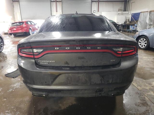 2C3CDXJG1HH563852 - 2017 DODGE CHARGER SXT GRAY photo 6