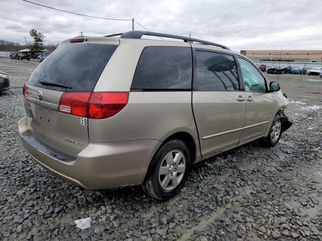 5TDZA23C44S209962 - 2004 TOYOTA SIENNA CE TAN photo 3