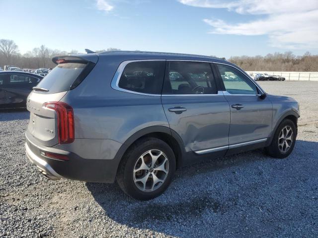 5XYP3DHC9LG002310 - 2020 KIA TELLURIDE EX SILVER photo 3