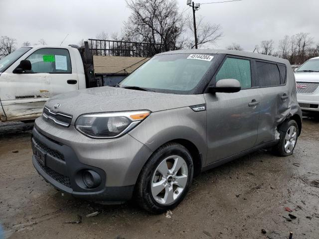 KNDJN2A26K7682233 - 2019 KIA SOUL GRAY photo 1