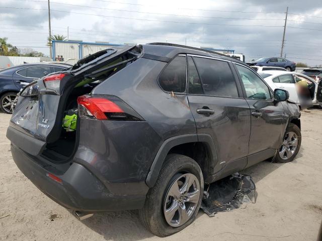 2T3LWRFV9NW131420 - 2022 TOYOTA RAV4 LE GRAY photo 3