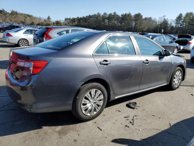 4T4BF1FK9ER368491 - 2014 TOYOTA CAMRY L GRAY photo 3