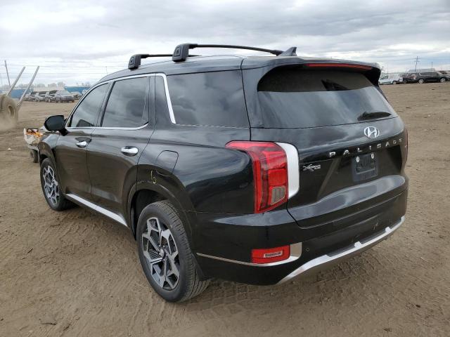 KM8R7DHE8NU424595 - 2022 HYUNDAI PALISADE CALLIGRAPHY BLACK photo 2