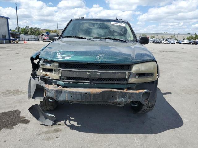 1GNDT13S152164257 - 2005 CHEVROLET TRAILBLAZE LS GREEN photo 5