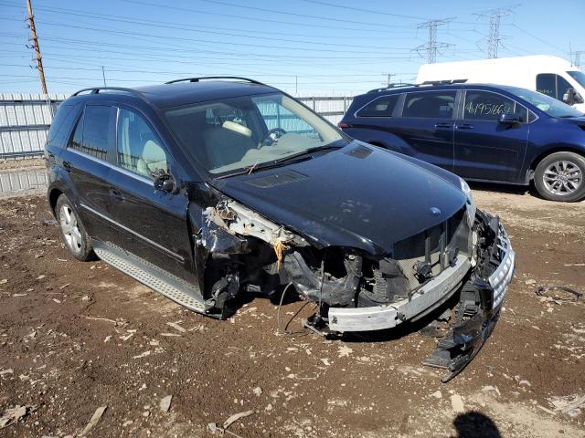 4JGBB8GB0AA560875 - 2010 MERCEDES-BENZ ML 350 4MATIC BLACK photo 4