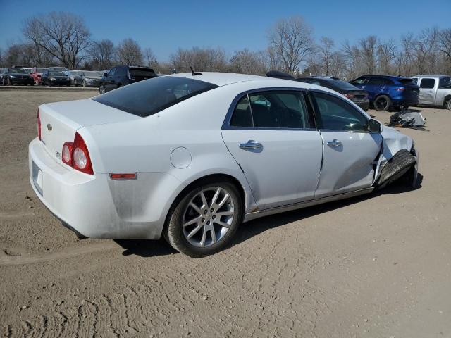 1G1ZE5E72BF377711 - 2011 CHEVROLET MALIBU LTZ WHITE photo 3