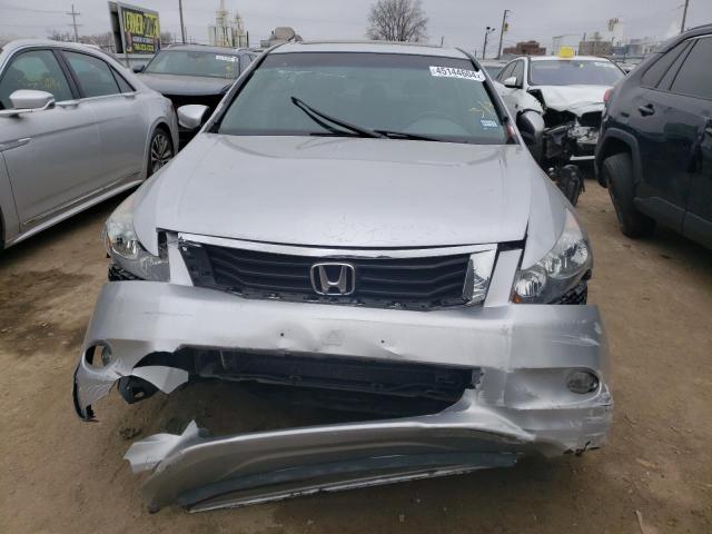 1HGCP36848A048955 - 2008 HONDA ACCORD EXL SILVER photo 5