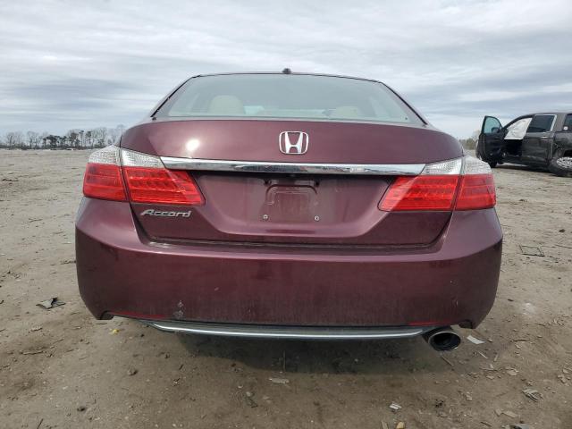 1HGCR2F86FA212353 - 2015 HONDA ACCORD EXL RED photo 6