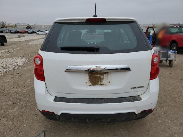 2GNALAEK0F1172965 - 2015 CHEVROLET EQUINOX LS WHITE photo 6