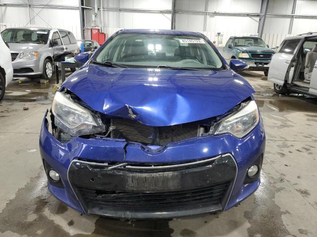 5YFBURHE0GP476265 - 2016 TOYOTA COROLLA L BLUE photo 5