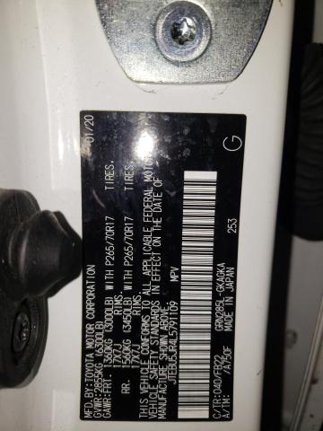 JTEBU5JR4L5791109 - 2020 TOYOTA 4RUNNER SR5/SR5 PREMIUM 白色 照片 13