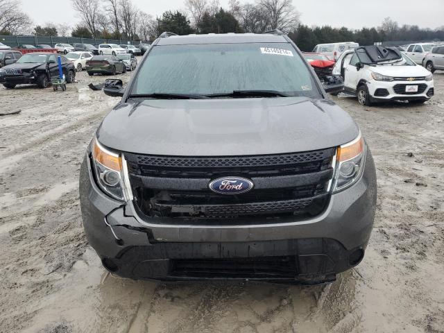 1FM5K8ARXEGB38294 - 2014 FORD EXPLORER POLICE INTERCEPTOR ნაცრისფერი ფოტო 5