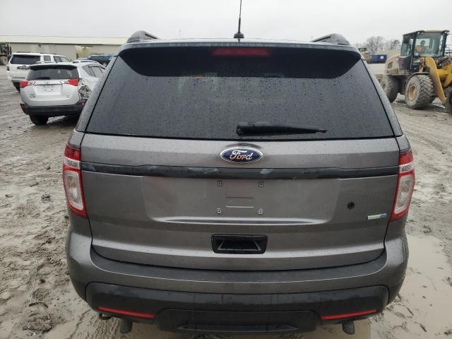 1FM5K8ARXEGB38294 - 2014 FORD EXPLORER POLICE INTERCEPTOR GRAY photo 6