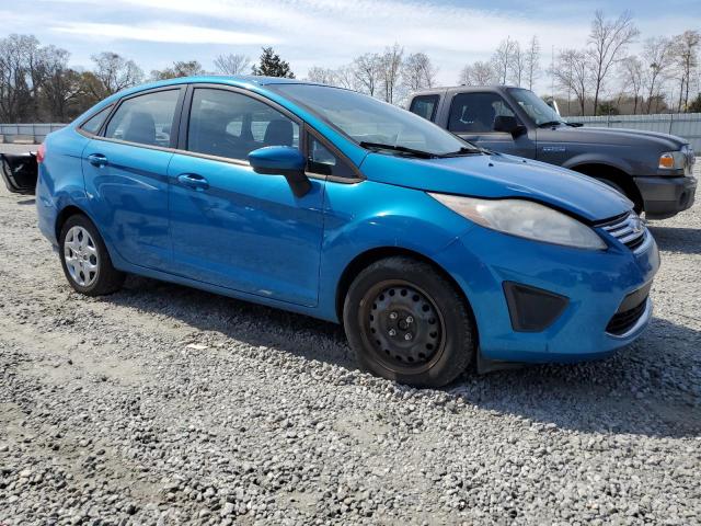 3FADP4BJ4CM120868 - 2012 FORD FIESTA SE BLUE photo 4