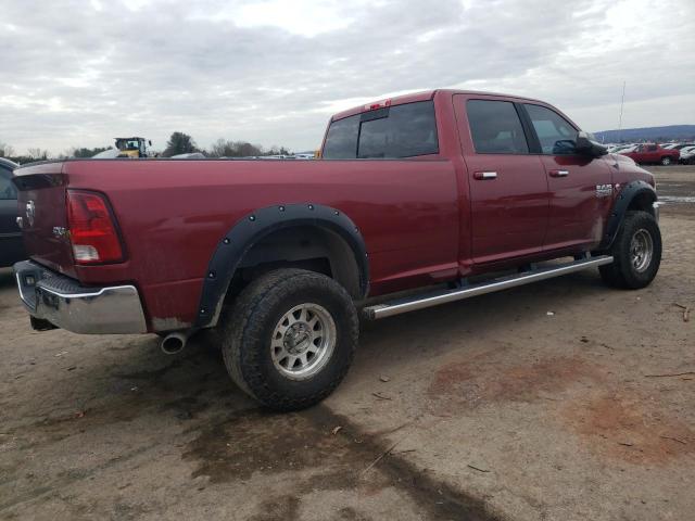 3C6UR5JL0DG542169 - 2013 RAM 2500 SLT MAROON photo 3