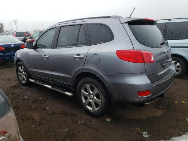 5NMSH13E18H176002 - 2008 HYUNDAI SANTA FE SE SILVER photo 2