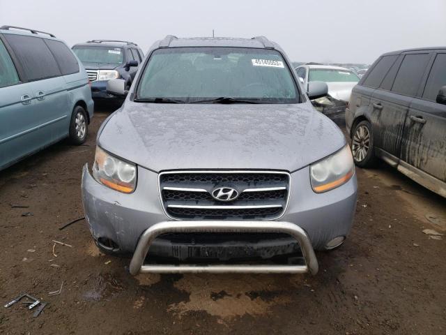 5NMSH13E18H176002 - 2008 HYUNDAI SANTA FE SE SILVER photo 5