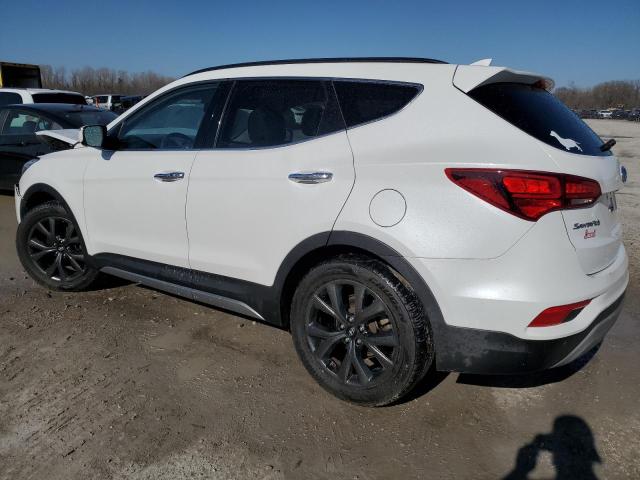 5XYZWDLA7JG566945 - 2018 HYUNDAI SANTA FE S WHITE photo 2