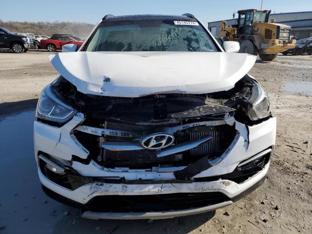 5XYZWDLA7JG566945 - 2018 HYUNDAI SANTA FE S WHITE photo 5