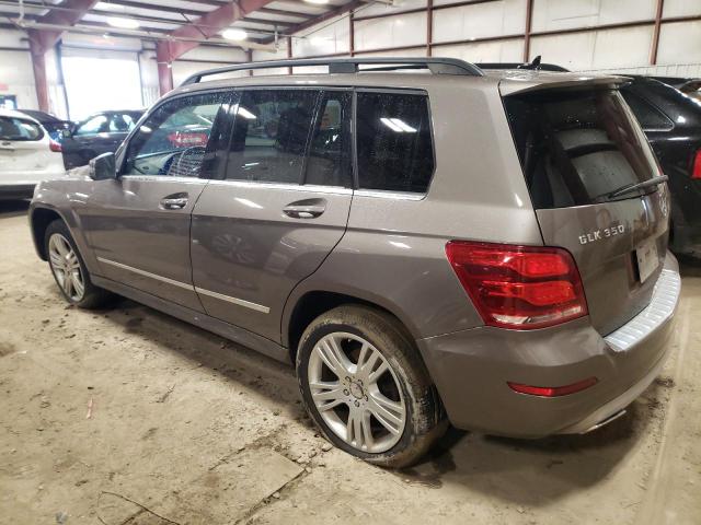 WDCGG8JB9EG212476 - 2014 MERCEDES-BENZ GLK 350 4MATIC GRAY photo 2