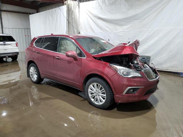 LRBFXCSA8HD046031 - 2017 BUICK ENVISION PREFERRED BURGUNDY photo 4