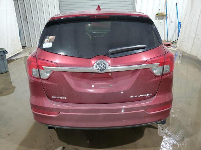 LRBFXCSA8HD046031 - 2017 BUICK ENVISION PREFERRED BURGUNDY photo 6