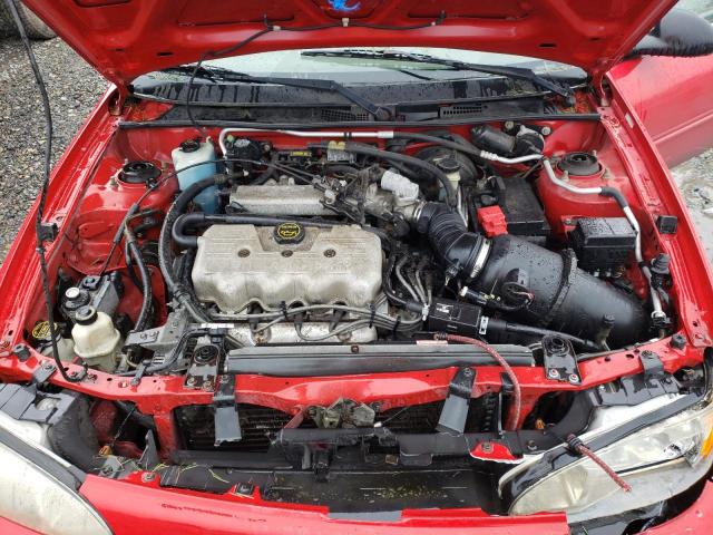 3FAFP13P31R168887 - 2001 FORD ESCORT RED photo 11