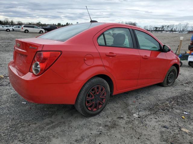 1G1JA5SHXG4114889 - 2016 CHEVROLET SONIC LS 红色 照片 3