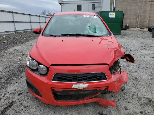 1G1JA5SHXG4114889 - 2016 CHEVROLET SONIC LS RED photo 5