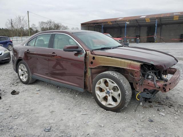 1FAHP2EW5CG137346 - 2012 FORD TAURUS SEL BURGUNDY photo 4