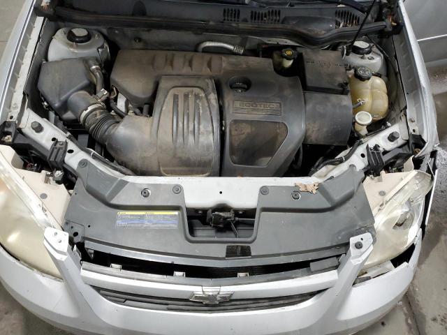 1G1AL55F777276076 - 2007 CHEVROLET COBALT LT SILVER photo 11