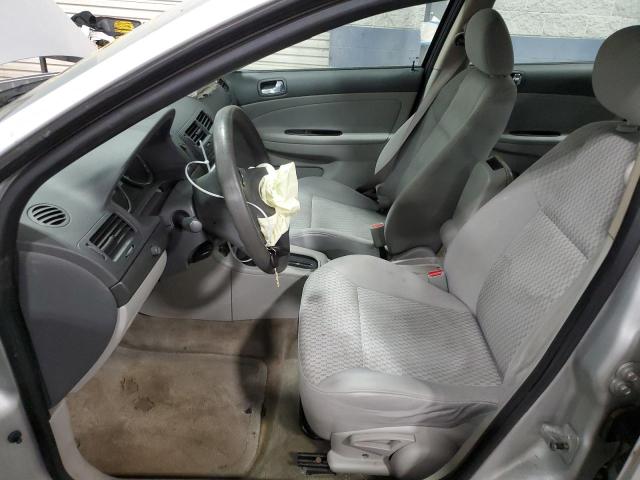 1G1AL55F777276076 - 2007 CHEVROLET COBALT LT SILVER photo 7