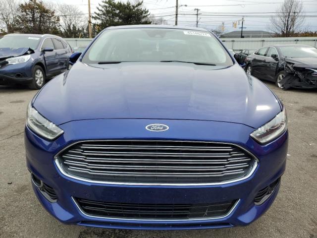 3FA6P0SU1GR320708 - 2016 FORD FUSION TITANIUM PHEV BLUE photo 5