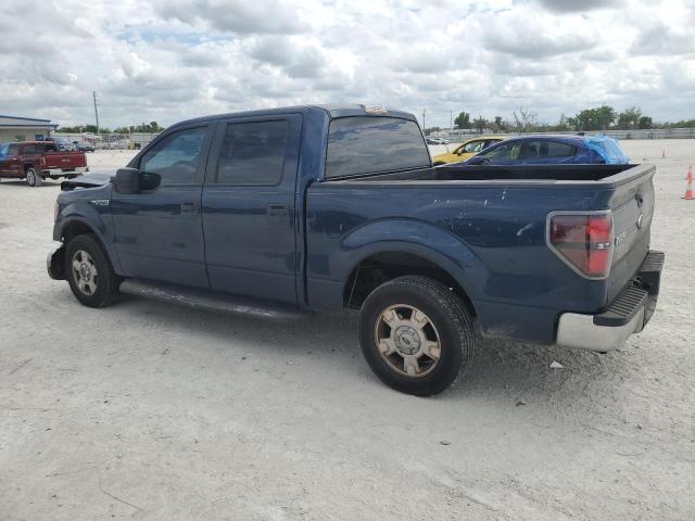 1FTFW1CF1DFD64252 - 2013 FORD F150 SUPERCREW BLUE photo 2