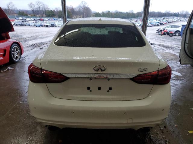 JN1EV7BP3MM706973 - 2021 INFINITI Q50 LUXE WHITE photo 6