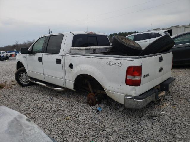 1FTPW14544KD37385 - 2004 FORD F150 SUPERCREW WHITE photo 2