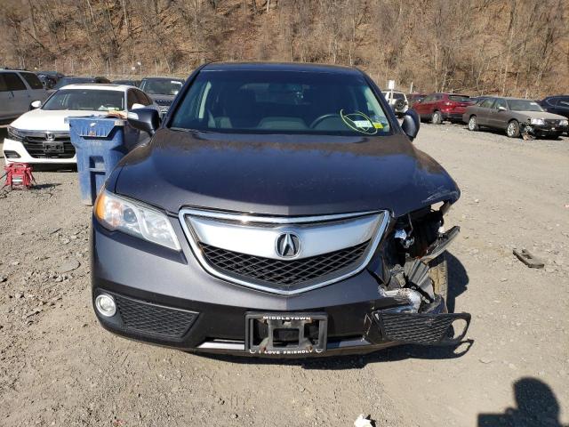 5J8TB4H59FL023235 - 2015 ACURA RDX TECHNOLOGY GRAY photo 5