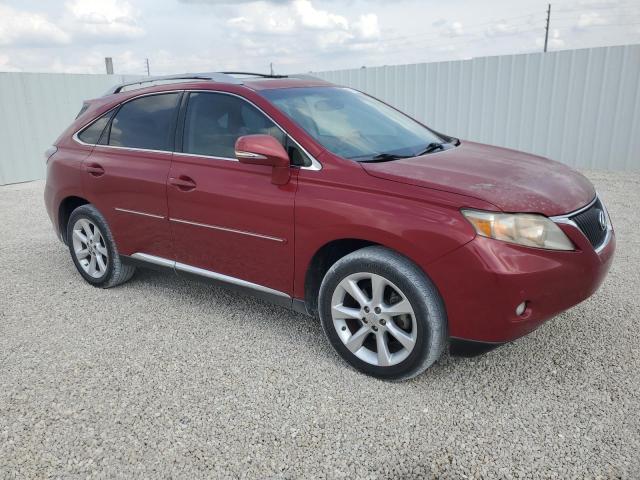 2T2ZK1BA0AC026811 - 2010 LEXUS RX 350 BURGUNDY photo 4