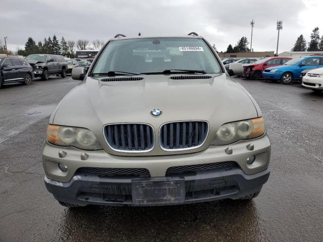 5UXFA13514LU34239 - 2004 BMW X5 3.0I GOLD photo 5